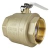 Tmg 4 in. Lead Free Brass FNPT x FNPT Full-Port Ball Valve 94ALF10A01TMG